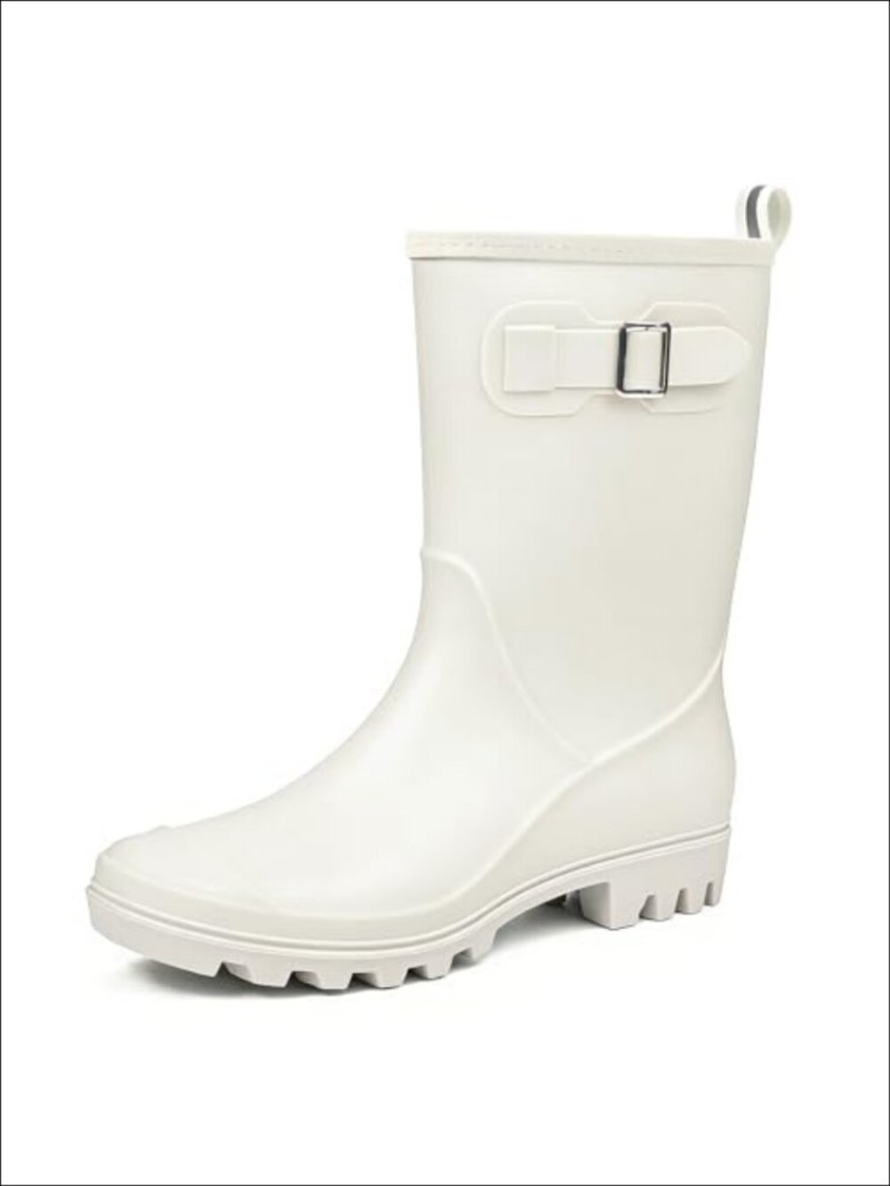 Waterproof Rain Boots Mid Calf Rubber Garden Shoes PVC
